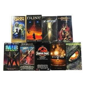 Vintage Action / Sci-fi / Thriller VHS Movie Lot